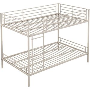 Vente-unique Etagenbett - 2 x 120 x 190 cm - Beige - DUOTIS II Vente-unique Etagenbett - 2 x 120 x 190 cm - Beige - DUOTIS II