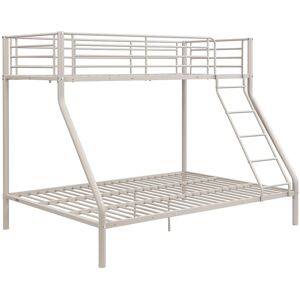 Vente-unique Etagenbetten - 90 und 140 x 190 cm - Stahl – Beige - ELEVATIO III Vente-unique Etagenbetten - 90 und 140 x 190 cm - Stahl – Beige - ELEVATIO III