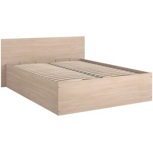 Vente-unique Bett mit Bettkasten 140 x 190 cm - Farbe: Natur - VELONA Vente-unique Bett mit Bettkasten 140 x 190 cm - Farbe: Natur - VELONA