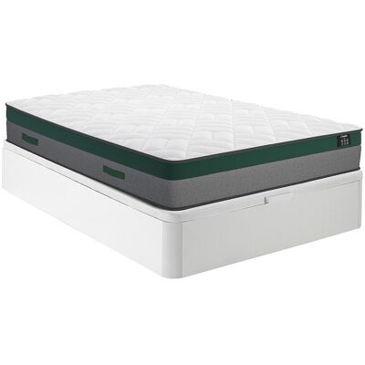 Dreamea Play Bett mit Stauraum - 140x190cm - Weiß Dreamea Play Bett mit Stauraum - 140x190cm - Weiß