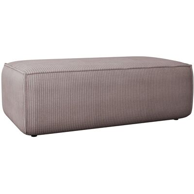 Vente-unique Violetter Amelia Samt-Pouf - 102x69x42 Cm Vente-unique Violetter Amelia Samt-Pouf - 102x69x42 Cm