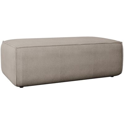 Vente-unique Hocker - Cord - Taupe - AMELIA Vente-unique Hocker - Cord - Taupe - AMELIA