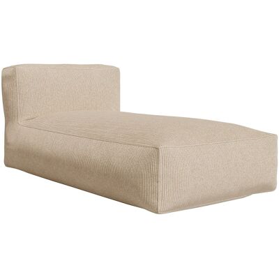 Vente-unique Recamiere - Cord - Beige - NOUMARA Vente-unique Recamiere - Cord - Beige - NOUMARA