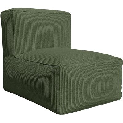 Vente-unique Sessel - Cord - Grün - NOUMARA Vente-unique Sessel - Cord - Grün - NOUMARA