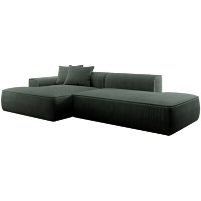 Vente Unique Erynel Samt-Ecksofa - Sofa Vente Unique Erynel Samt-Ecksofa - Sofa