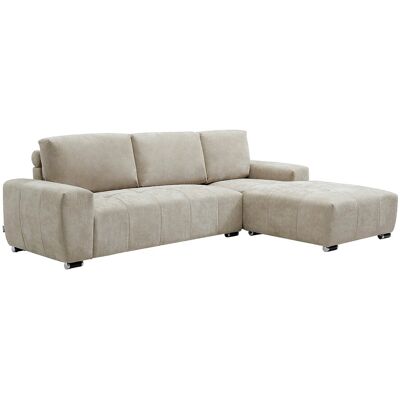 Vente-unique Ecksofa - Ecke rechts - Stoff Beige - MICHELIA Vente-unique Ecksofa - Ecke rechts - Stoff Beige - MICHELIA