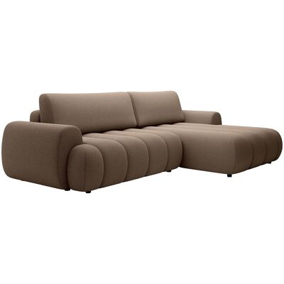 Vente-unique Ecksofa mit Schlaffunktion - Ecke rechts - Stoff - Taupe - FRIDORA Vente-unique Ecksofa mit Schlaffunktion - Ecke rechts - Stoff - Taupe - FRIDORA