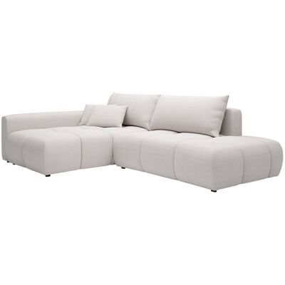 Vente-unique Offenes Ecksofa mit Schlaffunktion - Ecke links - Strukturstoff Beige - MINTURNO Vente-unique Offenes Ecksofa mit Schlaffunktion - Ecke links - Strukturstoff Beige - MINTURNO