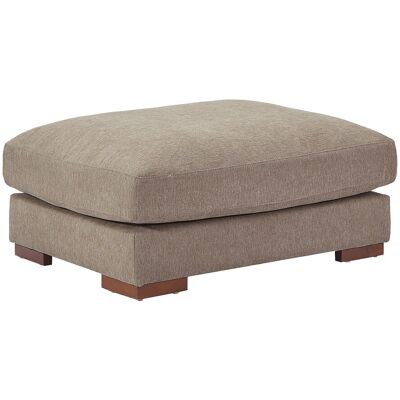 Vente-unique Hocker - Strukturstoff - Taupe - SPERONE Vente-unique Hocker - Strukturstoff - Taupe - SPERONE
