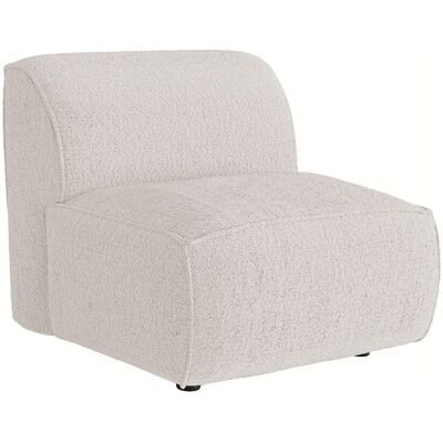 Vente-unique Sessel aus Chenille-Gewebe in Beige CAMILIO von Maison Céphy Vente-unique Sessel aus Chenille-Gewebe in Beige CAMILIO von Maison Céphy