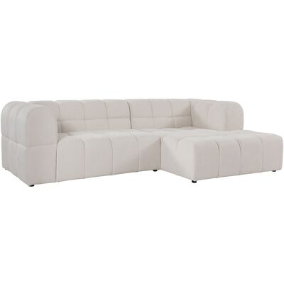 Vente-unique Ecksofa mit Ecke rechts aus strukturiertem Stoff in Beige RIMALO Vente-unique Ecksofa mit Ecke rechts aus strukturiertem Stoff in Beige RIMALO