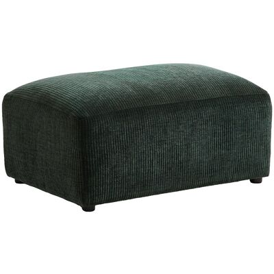 Vente-unique Hocker - Cord - Tannengrün - TIRONO von Maison Céphy Vente-unique Hocker - Cord - Tannengrün - TIRONO von Maison Céphy