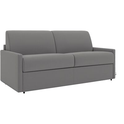Unique Hellgraues Schlafsofa - 4-Sitzer in Stoff Unique Hellgraues Schlafsofa - 4-Sitzer in Stoff