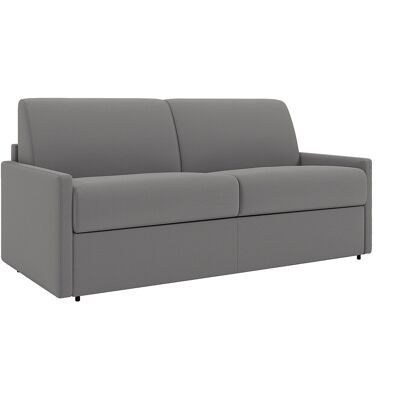Unique Hellgraues Schlafsofa - 4-Sitzer in Stoff Unique Hellgraues Schlafsofa - 4-Sitzer in Stoff