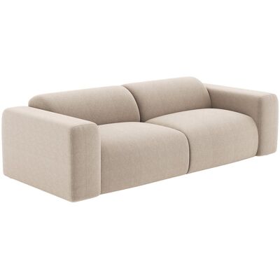 Maison Céphy POGNI Texturierter Stoff 3-Sitzer Sofa - Sofa Maison Céphy POGNI Texturierter Stoff 3-Sitzer Sofa - Sofa