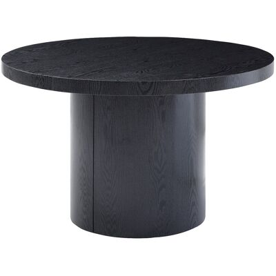 Vente-unique Esstisch ausziehbar - 4 bis 12 Personen - MDF - Schwarz - SIDRINA Vente-unique Esstisch ausziehbar - 4 bis 12 Personen - MDF - Schwarz - SIDRINA