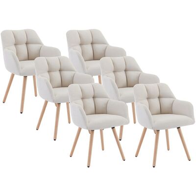Pascal MORABITO Pega Sessel - Samt und Holz - Beige - Modern Vintage Stil Pascal MORABITO Pega Sessel - Samt und Holz - Beige - Modern Vintage Stil