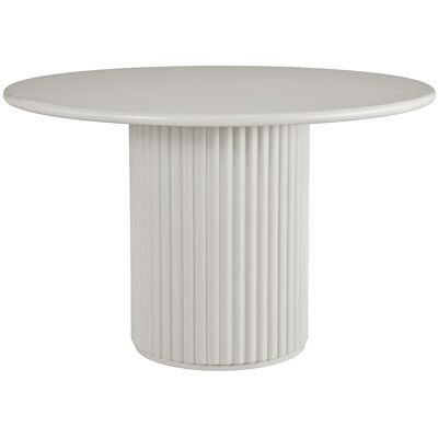 Vente-unique Runder Esstisch für 4 Personen aus MDF - Beige - TAMARZO Vente-unique Runder Esstisch für 4 Personen aus MDF - Beige - TAMARZO