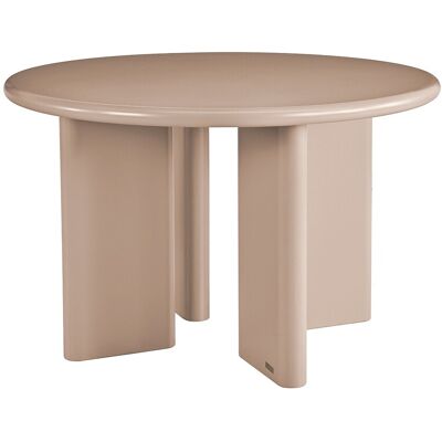 Vente-unique Runder Esstisch für 4 Personen aus MDF - Braun - LUKAVO Vente-unique Runder Esstisch für 4 Personen aus MDF - Braun - LUKAVO