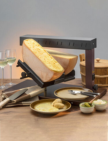 TTM Raclette-Gerät für 2 halbe Laibe