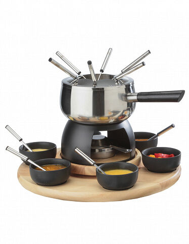 Rotel Fondue-Set «Wood», 23-teilig, 6 Personen