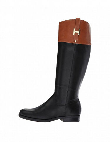 Tommy Hilfiger Damenstiefel «Shyenne», braun/schwarz