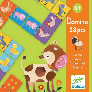 Divers DJECO - Lernspiel Domino Bauernhof (mult)