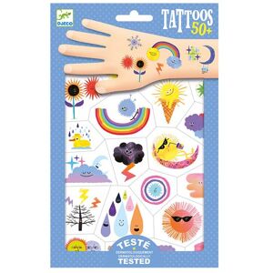 Divers DJECO - Tattoos Wetter-Emojis (10er Set)