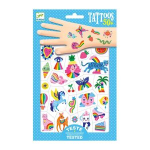 Divers DJECO - Tattoos Regenbogen (10er Set)