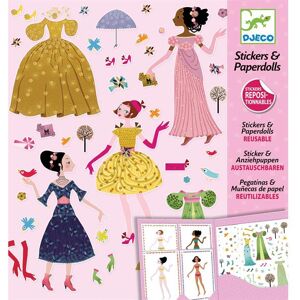 Divers DJECO - Sticker&Puppen Dresses