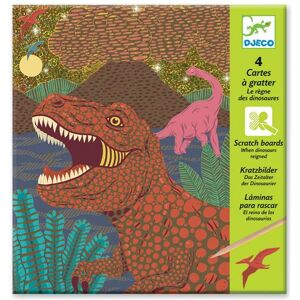 Divers DJECO - Scratchbilder Dinosaurier