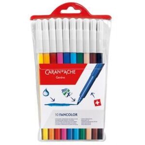 Caran d-Ache CARAN D'ACHE Filzstifte Fancolor 10 Stück - 3er Set