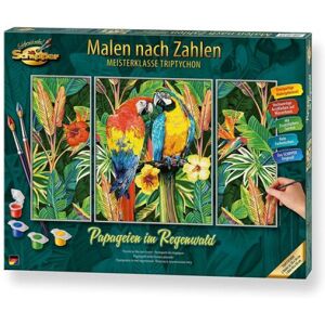 Dickie Toys Simba Dickie - Malen nach Zahlen - Papageien im Regenwald (Tripty)