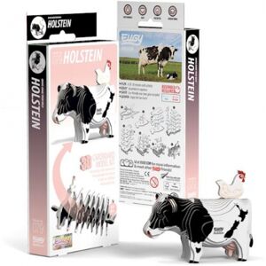 Divers Eugy - 3D Bastelset Holstein Kuh - 6er Set