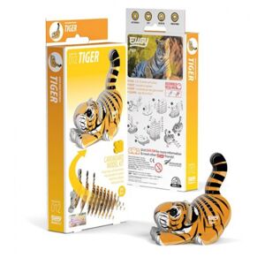 Divers Eugy - 3D Bastelset Tiger - 6er Set