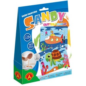 ALEXANDER - Sandy GLITTER U-Boot und Schildkröte (3er Set)