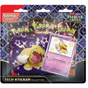 Pokemon - P-EN SV04.5 'Paldean Fates' Tech Sticker Collection (12er)