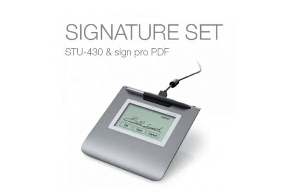 Wacom - Signature Set - STU-430-CH sign pro PDF