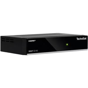 TechniSat Digit S3 HD - DVR mit AAC - Schwarz