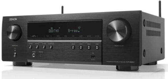 Denon AVR-S660H - 5.2-Kanal AV-Receiver mit 8K - Schwarz