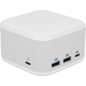 LMP USB-C GaN Power Adapter & 5-Port USB-C Dock - Weiss