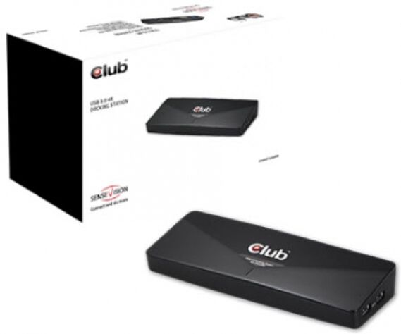 Club 3D CSV-3103D - SenseVision USB 3.0 4K Docking Station