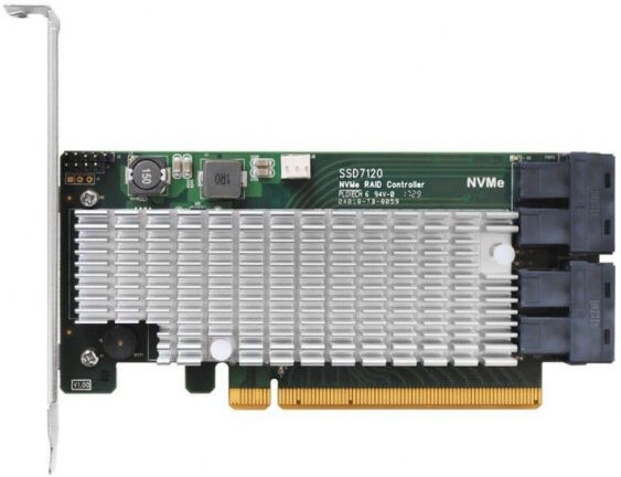 Highpoint RocketStore ssD7120 - NVMe M.2 RAID Controller