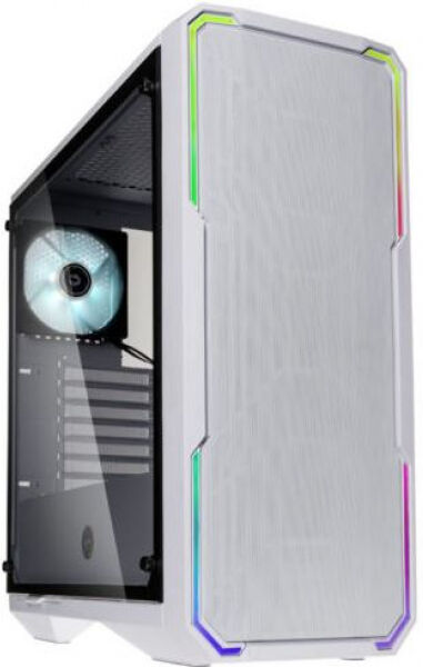 BitFenix Enso Mesh RGB Midi-Tower / Tempered Glass - Weiss