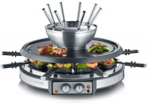 Severin RG 2348 - Raclette-Fondue Kombination