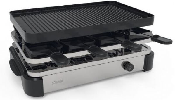 Koenig Pro Raclette-Grill - für 8 Personen