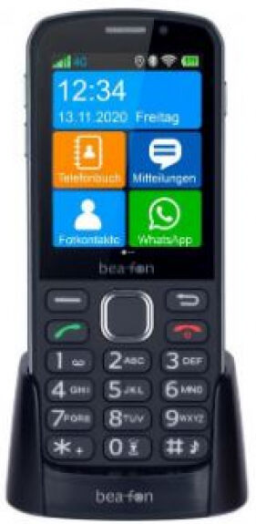 Beafon Bea-Fon SL860 - Tasten-Handy - Schwarz