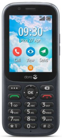 Doro 730X - Mobiltelefon - Grau