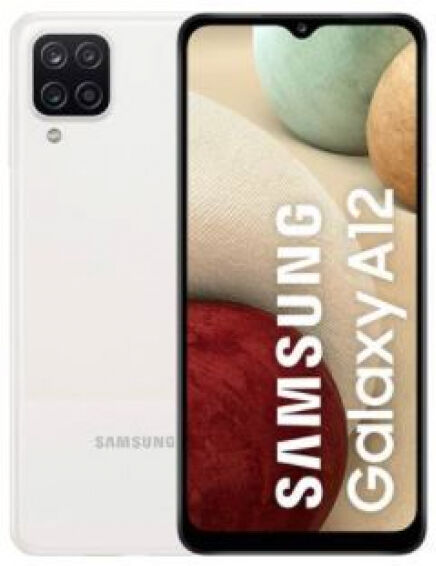 Samsung Galaxy A12 - 6.5 Zoll / 64GB - Weiss (EU-Version)