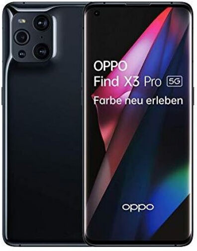 Oppo Find X3 Pro 5G - 6.7 Zoll / 256GB - Schwarz